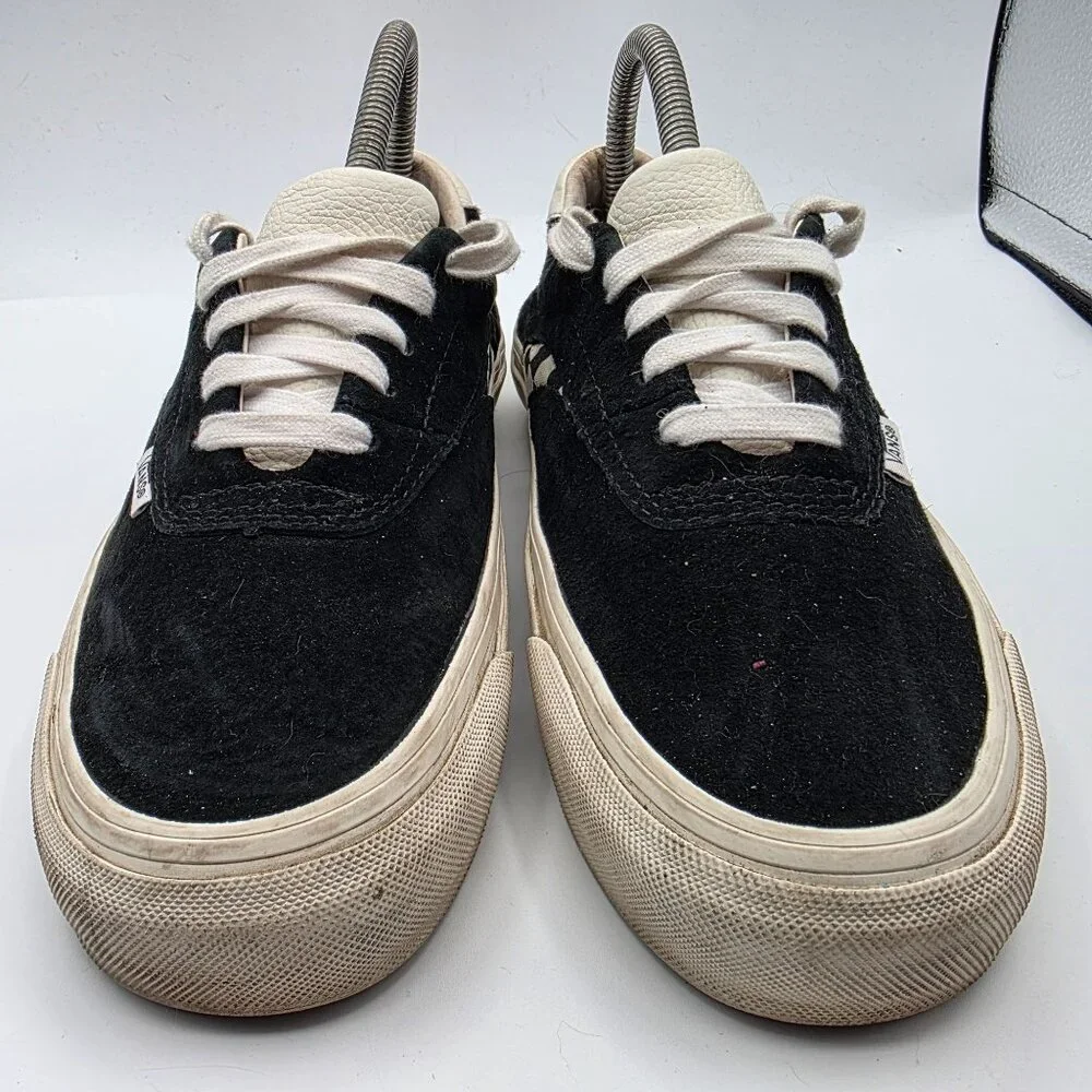 Vans Acer Ni SP Womens Size 8 Black Marshmallow Sneaker Shoes Skateboarding